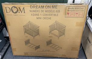 Aden 4 in 1 Convertible Mini Crib
